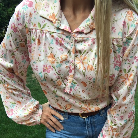 SOLD ….Vintage 70’s Smartique Blouse - Picture 3 of 8
